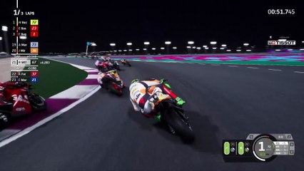 MotoGP 23 – Intense Qatar GP Race! KTM Hertz Team @ Lusail Circuit (PC Gameplay)