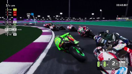 MotoGP 23 ⚡ Kenwood Honda Racing Battle at Lusail Qatar GP | Ultra Realistic PC Gameplay