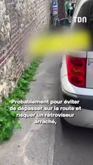  À Rouen, un automobiliste a visiblement voulu jouer au roi du créneau mais a surtout exaspéré les passants