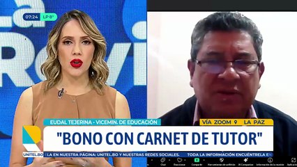 ​Bono Juancito Pinto: viceministro de Educación dice que está confirmada la fecha