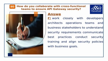 Top 10 Api Gateway Security Consultant Interview Questions and Answers For 2025 | Part 8