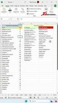 Can Excel be used for inventory management? - Excel Tips and Tricks