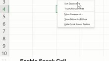 How do I get Excel to read text aloud? - Excel Tips and Tricks