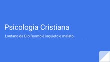 Seminario sulla Psicologia Cristiana - liberazione nell'Anima e guarigione dalle 5 ferite dell'anima