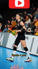 Zehra Gunes 💞 Vakifbank Volleyball magnetic moment 🤭#zehragunes #volleyball #viral.