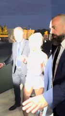 Rosé at YSL show in Paris