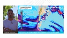 Los riesgos de las tormentas este fin de semana en Argentina