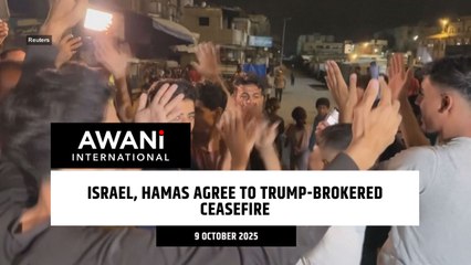 Israel, Hamas agree to Trump-brokered ceasefire