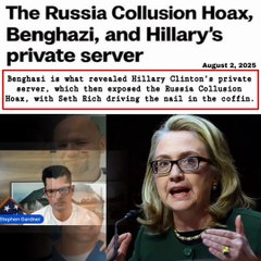 HILLARY CLINTON & BENGHAZI, the connection to the Russia Collusion Hoax...