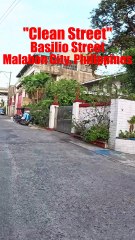 Clean Street - Basilio Street in Malabon City, Philippines