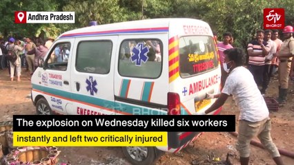 Andhra Fireworks Factory Explosion Toll Mounts To 8; Probe Points To Sparks From Filling Device