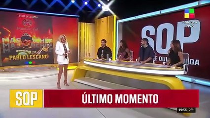 Según Yanina Latorre, Pablo Lescano renunció a Masterchef el primer día de grabación