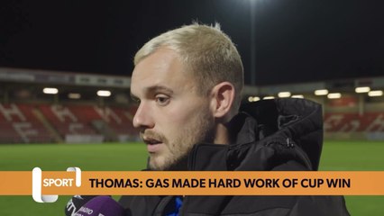 “We made hard work of it!” | Luke Thomas | Cheltenham Town 0-1 Bristol Rovers