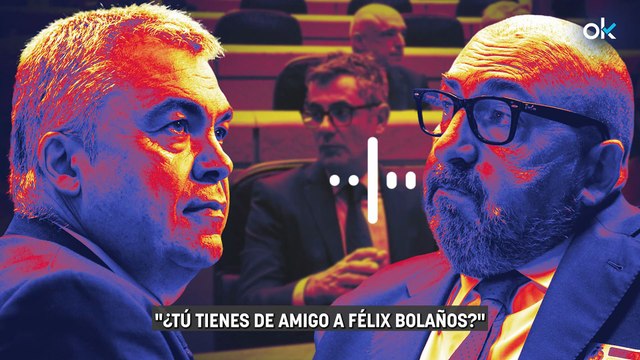 La guerra Cerdán-Bolaños en un audio de la 'trama PSOE': Si tienes un problema, me lo dices a la cara
