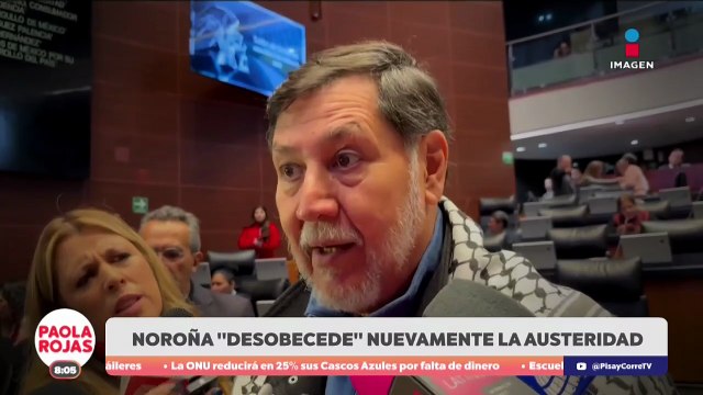 Fernández Noroña vuelve a incumplir reglas del Senado | DPC con Paola Rojas