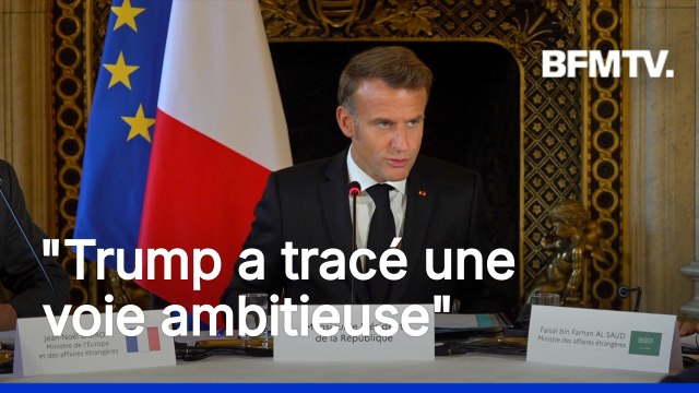 Un accord historique a été conclu : Emmanuel Macron s'exprime après l'annonce d'un cessez-le-feu à Gaza