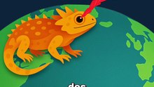 Un lézard qui saigne des yeux... pour survivre !