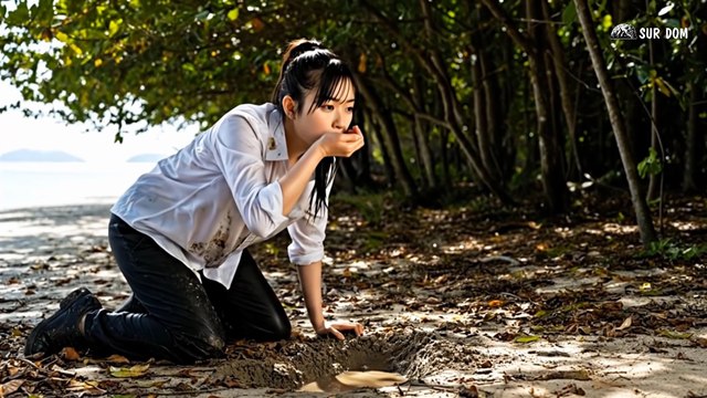 Part 33 - A Girl Alone Surviving In The Forest | Giant Python Hunting on a Deserted Island