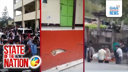 Magnitude 4.4 na lindol, yumanig sa Hilagang Luzon; ilang estudyante, hinimatay | SONA
