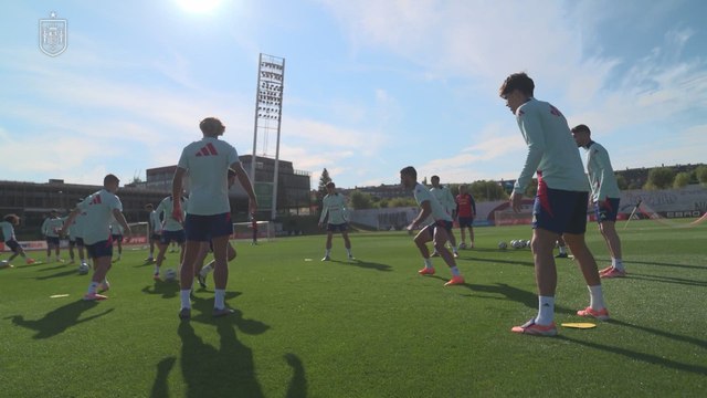 ENTRENAMIENTO SELECCIÓN ESPAÑOLA: penúltima SESIÓN antes del ESPAÑA - GEORGIA | MUNDIAL