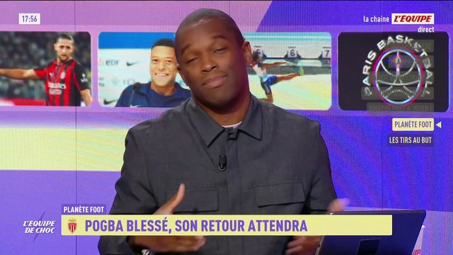 Retour reporté pour Pogba à Monaco après une alerte à la cuisse droite - Foot - Ligue 1 - Monaco