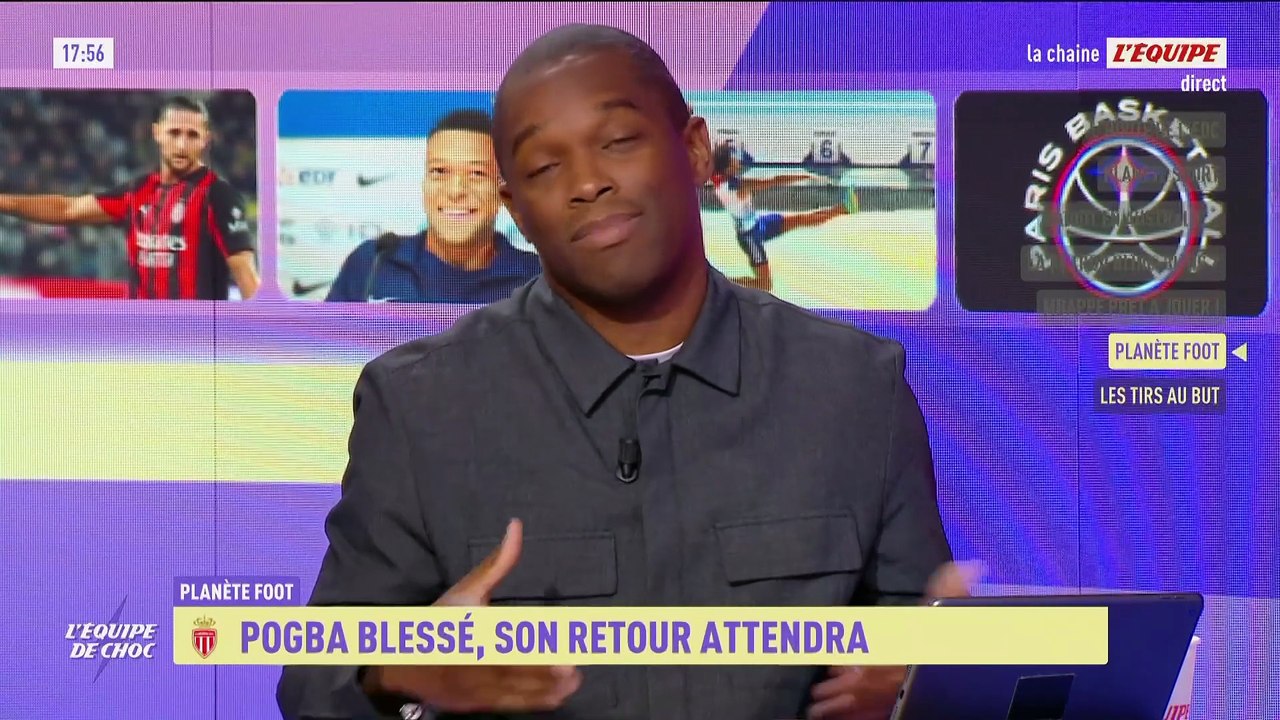 Retour reporté pour Pogba à Monaco après une alerte à la cuisse droite - Foot - Ligue 1 - Monaco