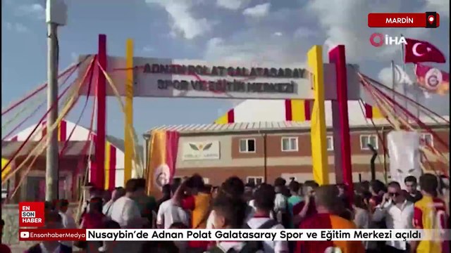Nusaybin’de Adnan Polat Galatasaray Spor ve Eğitim Merkezi açıldı