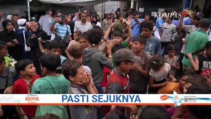 Warga Gaza Rayakan Kesepakatan Damai IsraelHamas, Gema Takbir Bergemuruh di Deir al-Balah