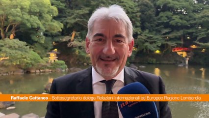 Lombardia, Cattaneo "Giappone partner importante"