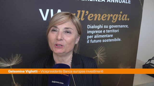 Energia, Vigliotti Banca Europea Investimenti accanto a imprese”