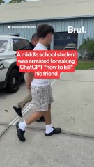 Teen arrested in Florida over Chat GPT query.