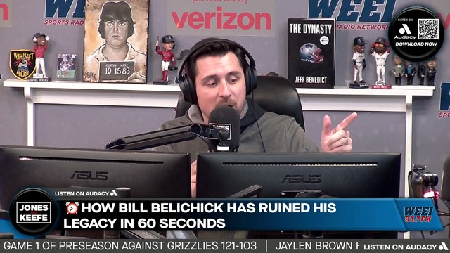 Jones & Keefe: Jones explains how Bill Belichick has tarnished his legacy in 60 seconds