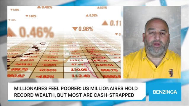 Millionaires Feel Poorer: US Millionaires Hold Record Wealth, But Most Are Cash-Strapped