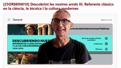 Video introducció mòdul 5 hores 'Descobrint les nostres arrels.. TEATRE