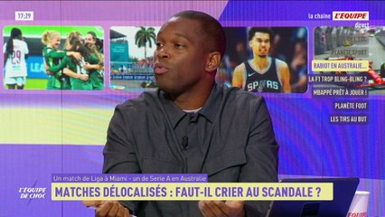 Matchs délocalisés à l'étranger : Faut-il crier au scandale ? - L'Équipe de Choc - extrait