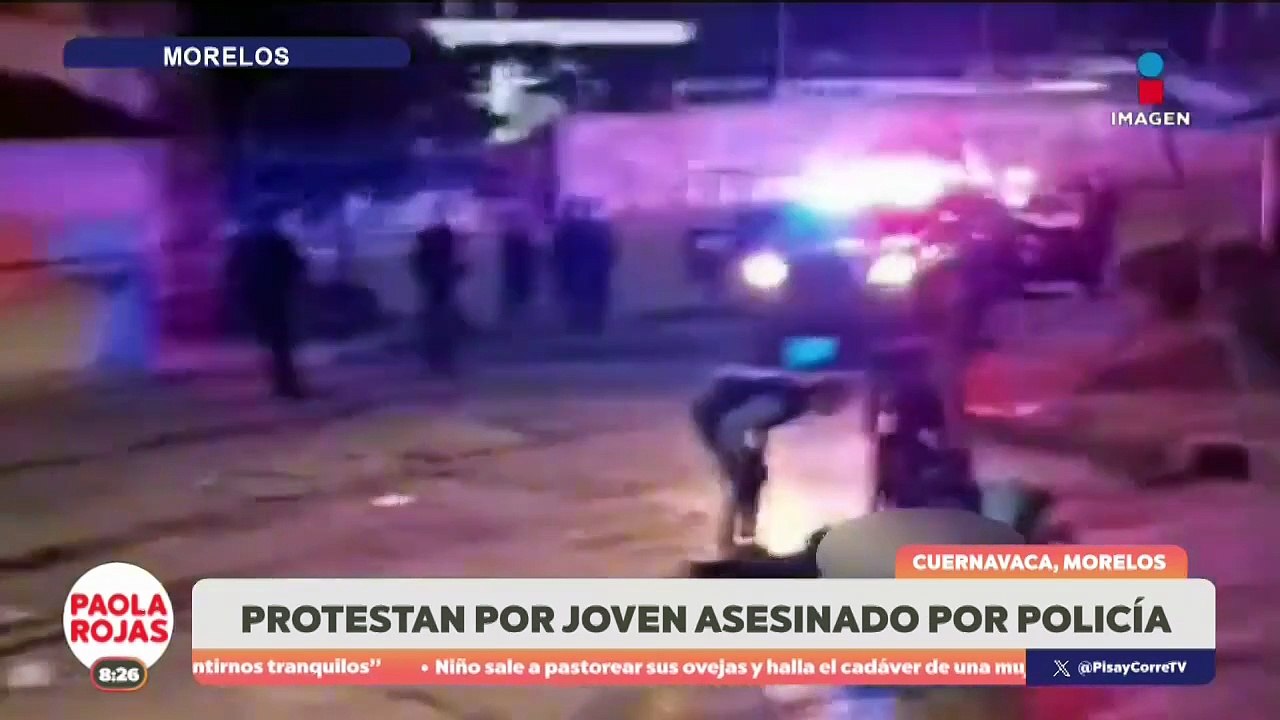Exigen justicia por joven asesinado por policías en Cuernavaca | DPC con Paola Rojas