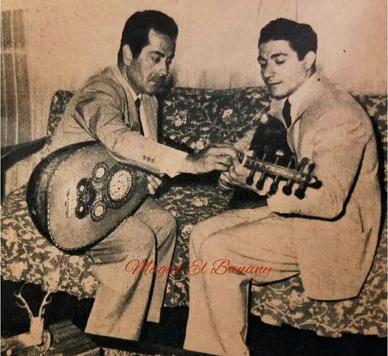 حديث جميل للمطرب كمال حسني عن الموسيقار فريد الأطرش + أنا هنا والقلب هناك بواسطه سوزان مصطفي