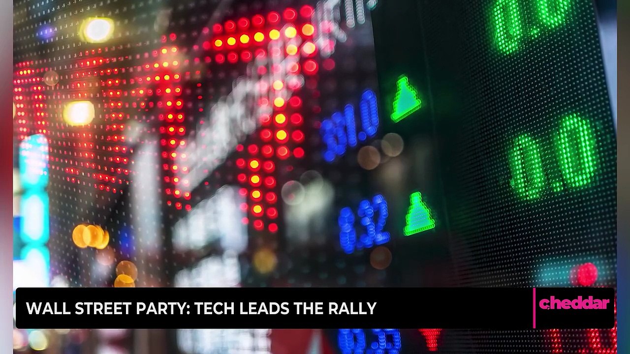 Wall Street Party: Tech Leads the Rally