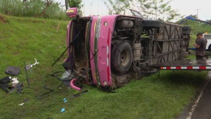 Accidente de tránsito deja dos muertos y varios heridos