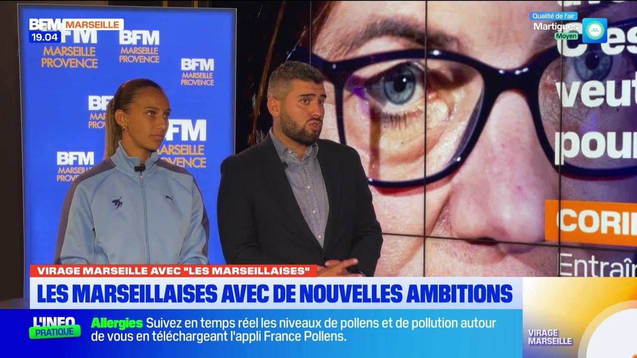 Virage Marseille du jeudi 9 octobre - Corinne Diacre à la tete des Marseillaises