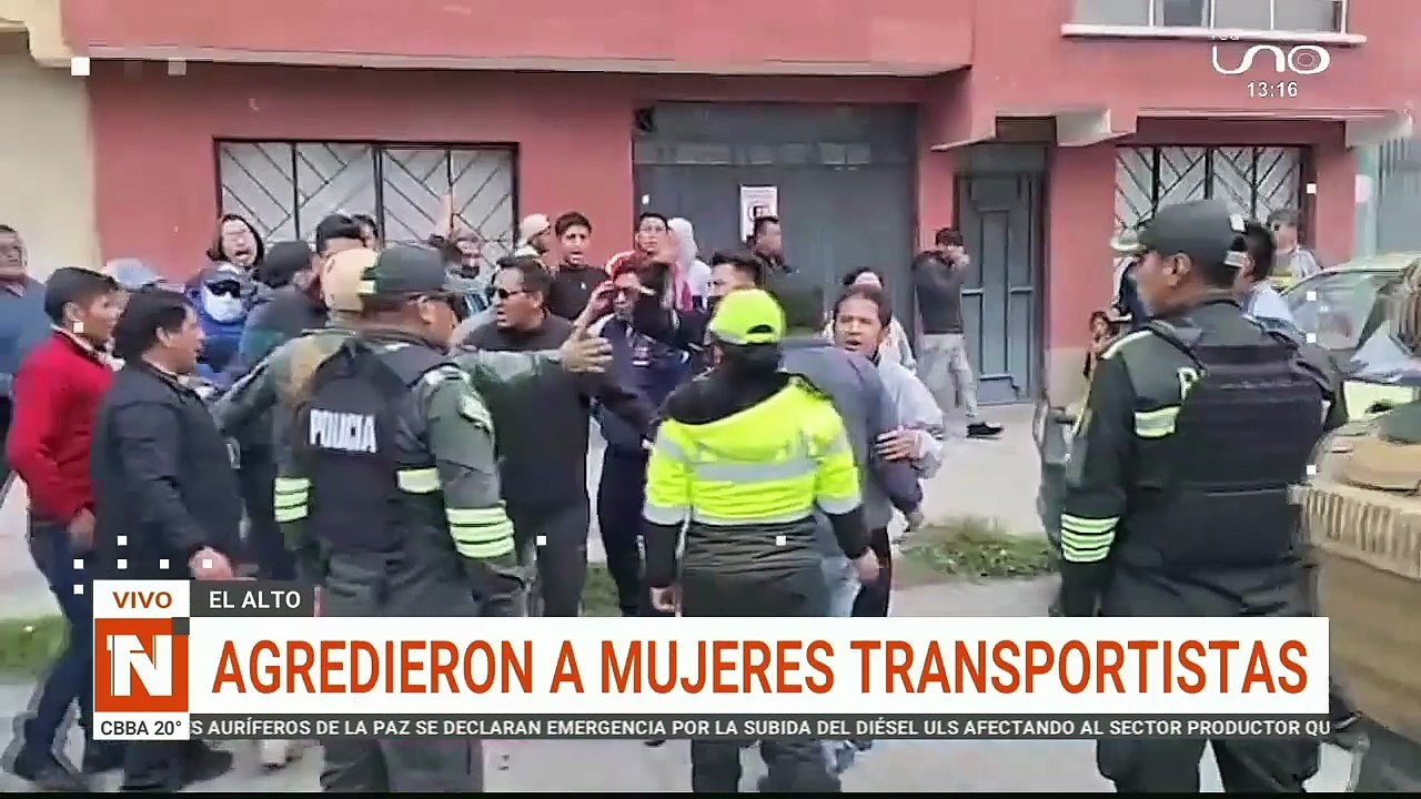 AGREDIERON A MUJERES TRANSPORTISTAS, UNO DE LOS...