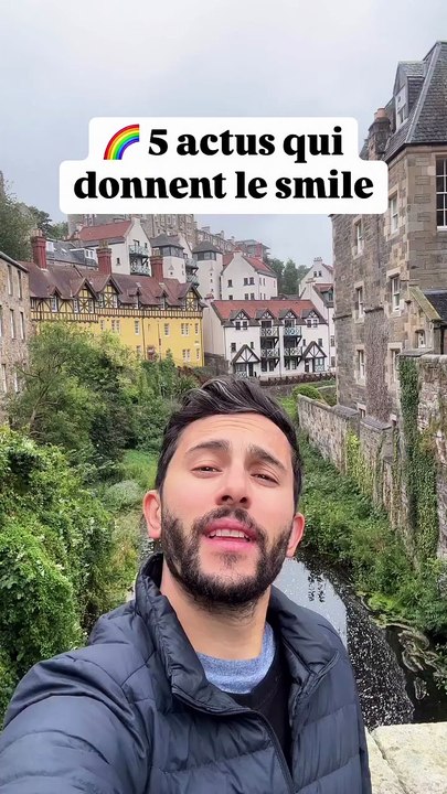 5 actus qui donnent le smile !