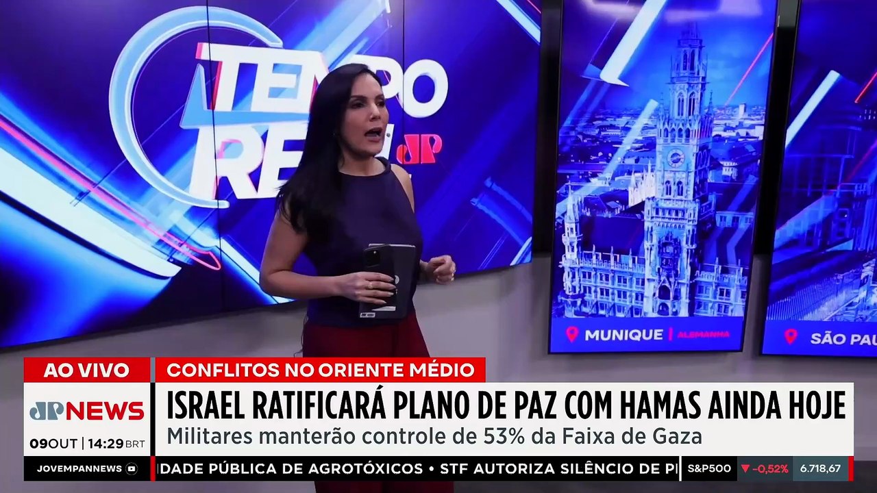 Trump diz que reféns do Hamas serão libertados e anuncia 'Conselho de Paz' | TEMPO REAL