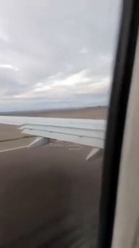 VIDEO | Falla de motor en vuelo de Aerolíneas Argentinas en el aeropuerto de Trelew