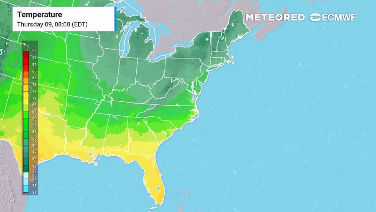 Autumn Chill Takes Hold in the Northeast