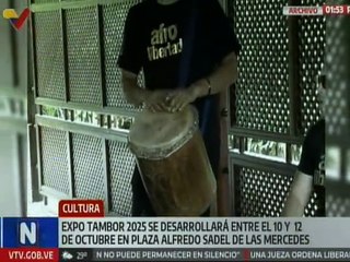 Cultura | Expo Tambor 2025 se celebrará en la Plaza Alfredo Sadel de Las Mercedes