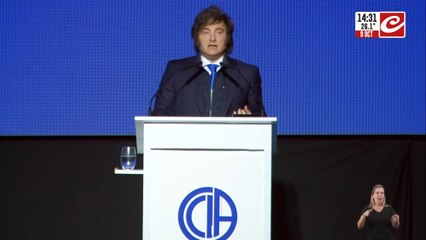 Milei: "La salida es abrazar las ideas de la libertad"