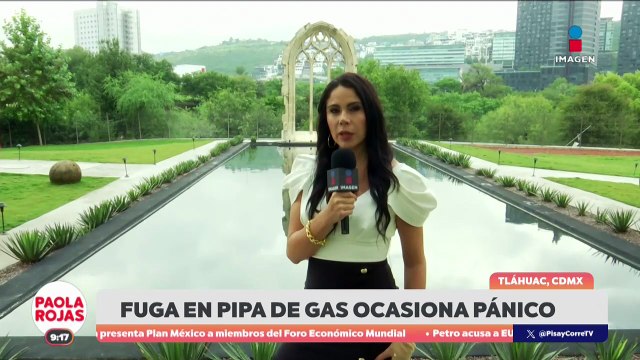 Pipa causa pánico en Tláhuac por fuga de gas | DPC con Paola Rojas