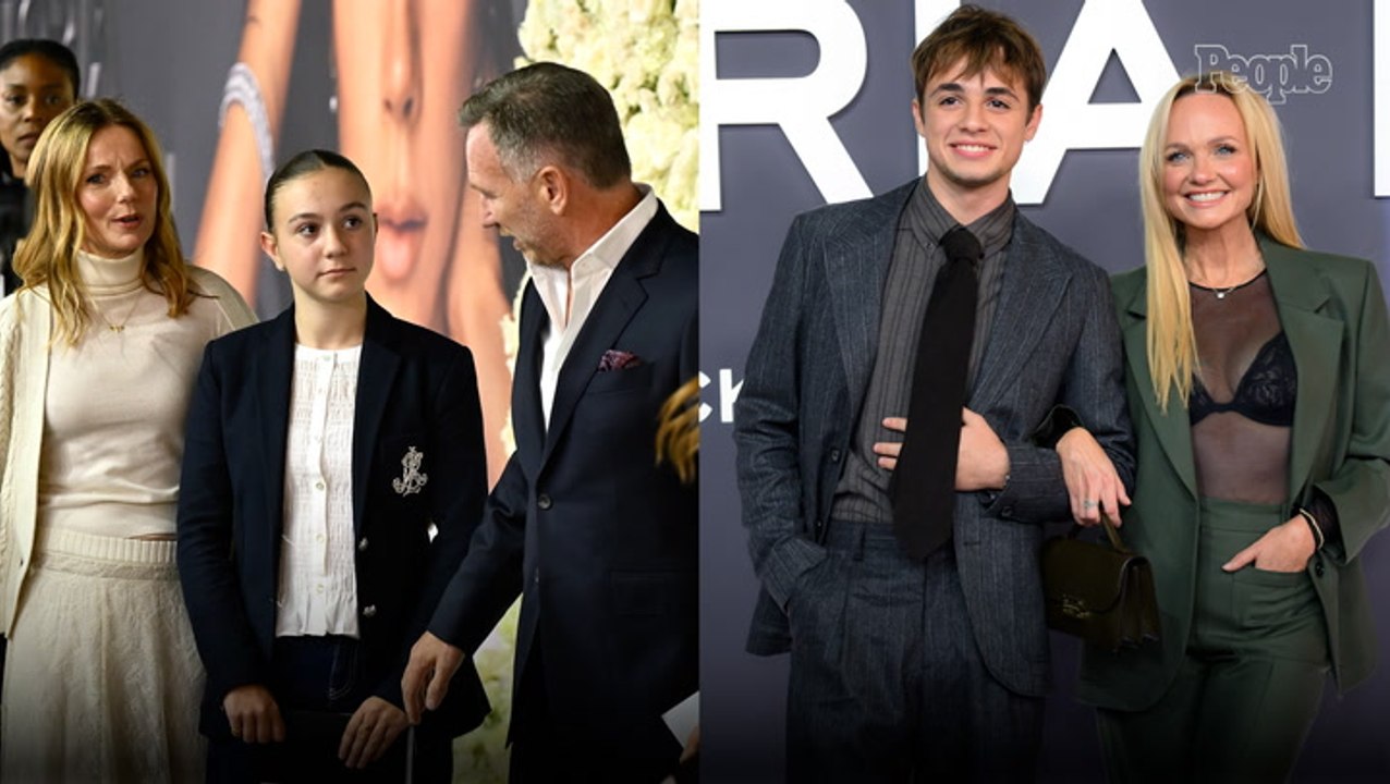 Spice Girls' Geri Halliwell and Emma Bunton's Kids Look All Grown Up as They Step Out for Victoria Beckham's Documentary Premiere