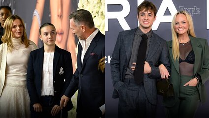 Spice Girls' Geri Halliwell and Emma Bunton's Kids Look All Grown Up as They Step Out for Victoria Beckham's Documentary Premiere